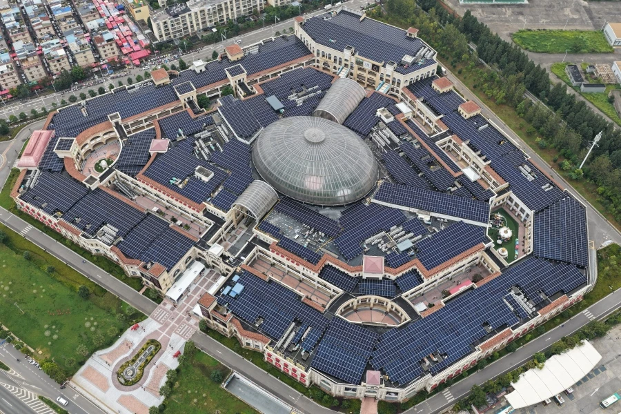 5.4 MW Solar Project Kunming | Rooftop Mounting | Winture International 5.4 MW Solar Project Kunming | Rooftop Mounting | Winture International